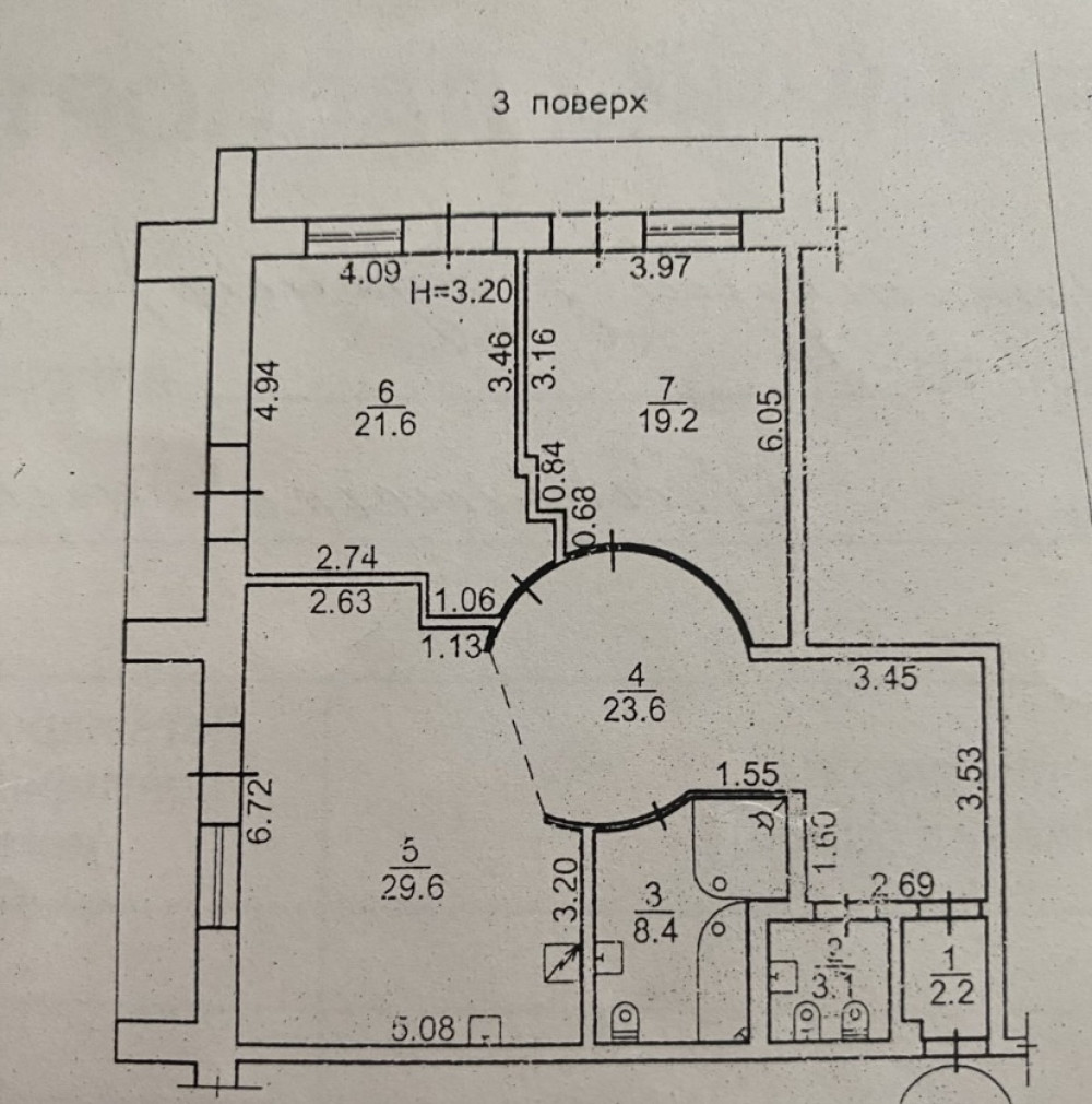 Квартира на ул. Гагаринское Плато, 118 м², 250 000$ — FAKTOR