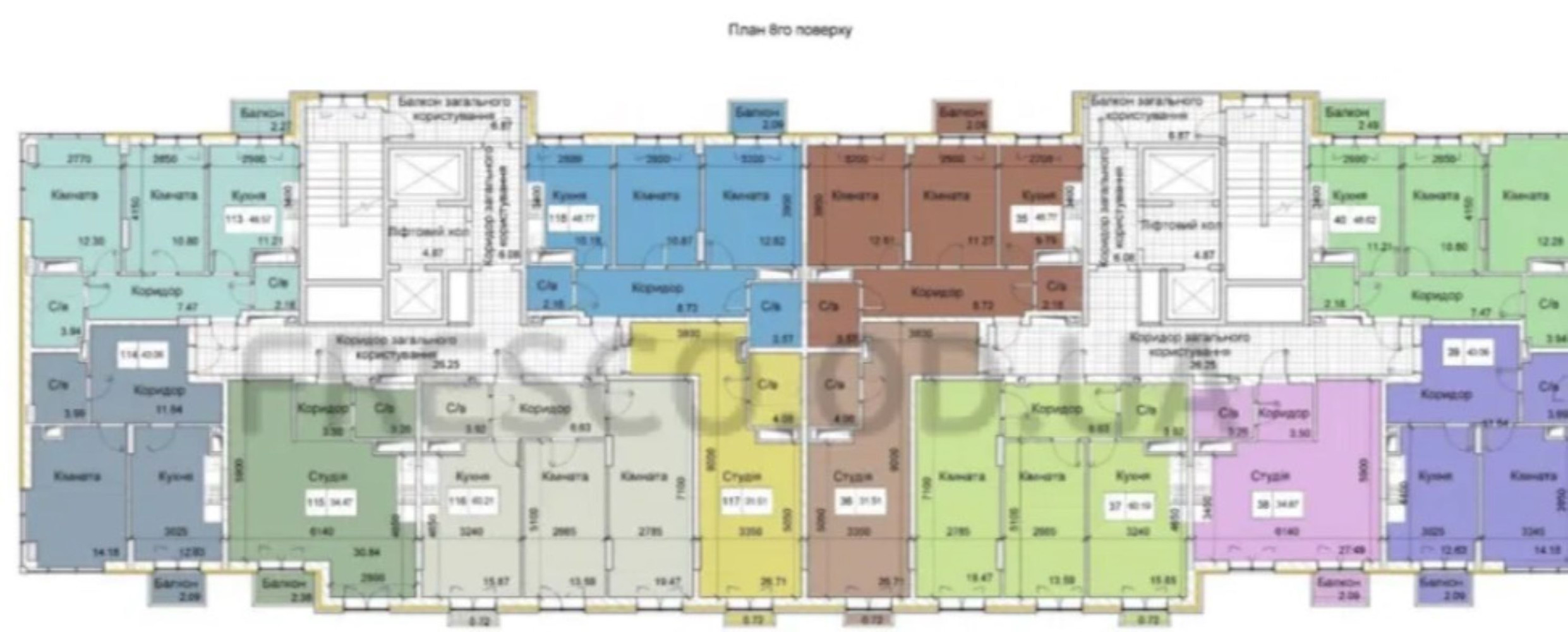 Квартира на ул. Сахарова Академика, 49 м², 36 000$ — FAKTOR