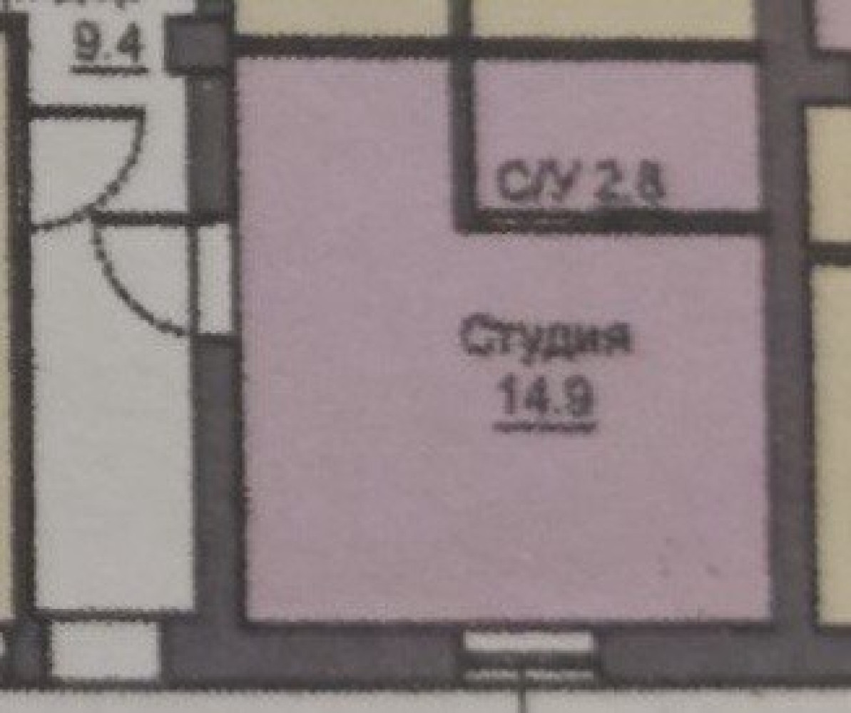 Квартира на ул. Строительный пер., 18 м², 20 000$ — FAKTOR