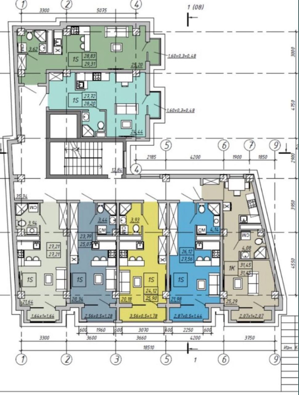 Квартира на ул. Колонтаевская, 25 м², 19 000$ — FAKTOR