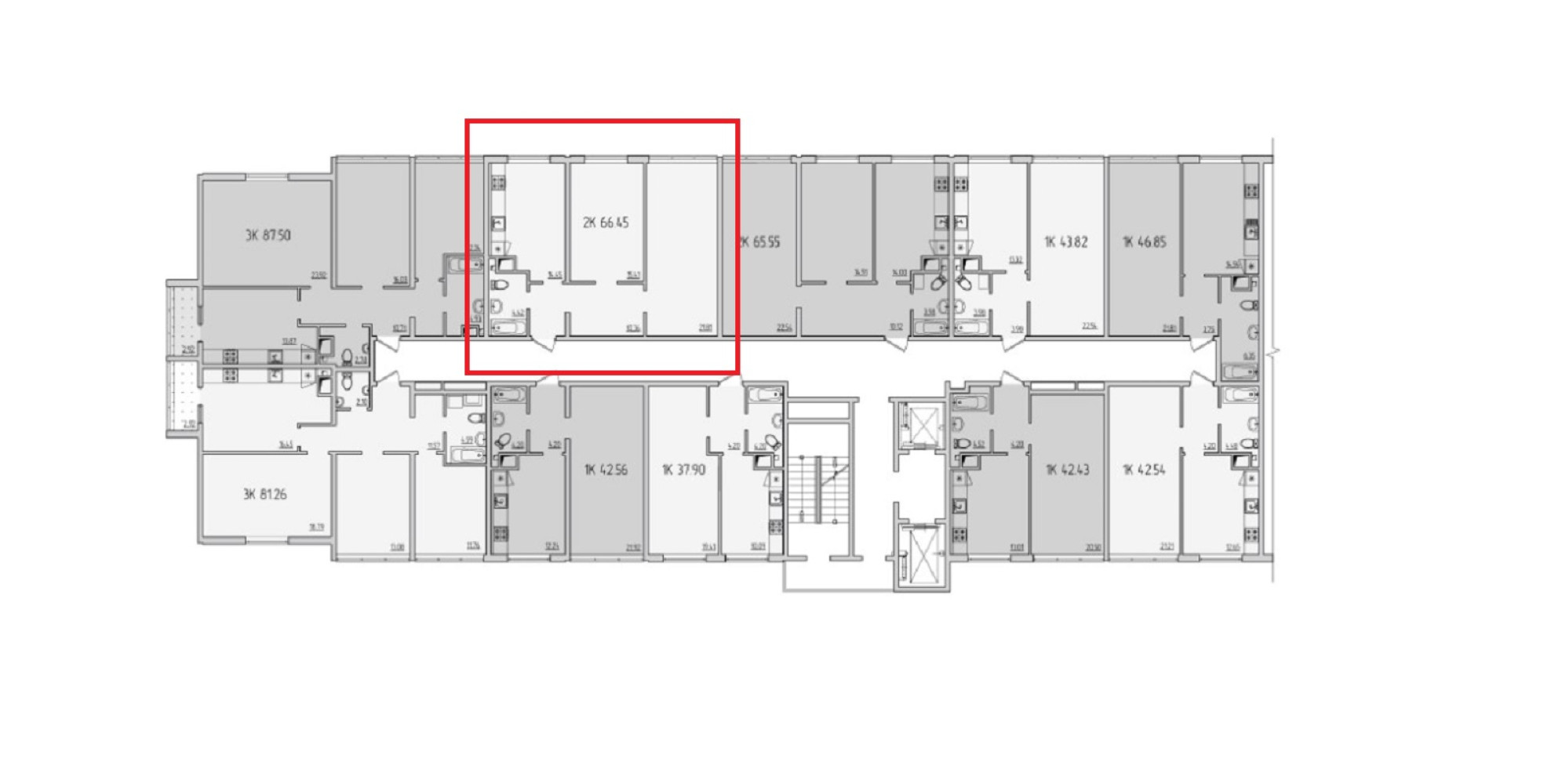 Квартира на ул. Жемчужная, 65 м², 111 180$ — FAKTOR