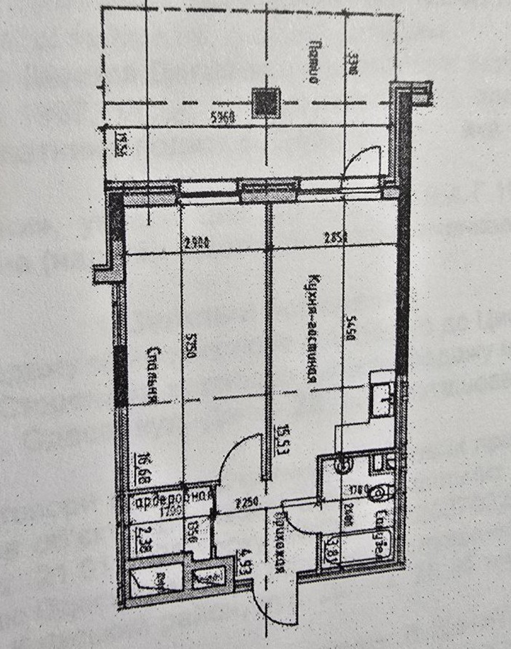 Квартира на ул. Дачная, 43 м², 58 000$ — FAKTOR