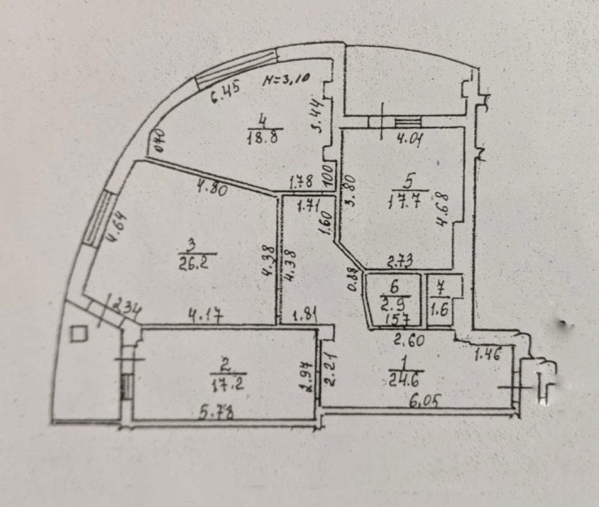 Квартира на ул. Черняховского, 106 м², 89 000$ — FAKTOR