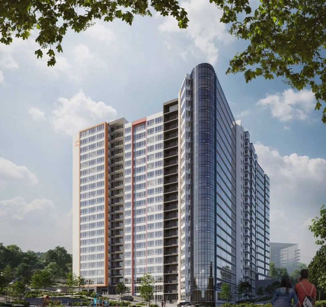 1-комнатные, 36 м²