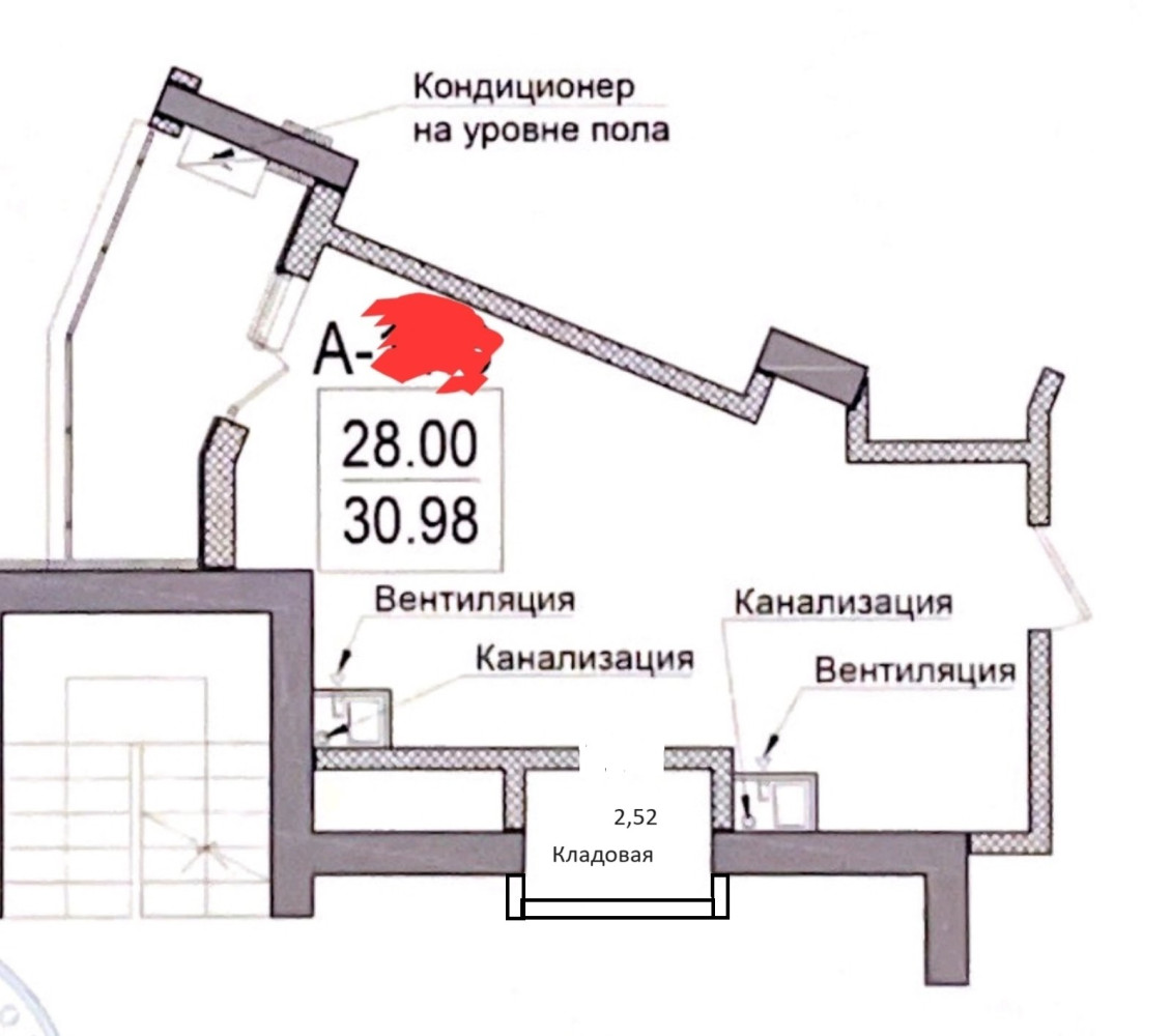 Квартира на ул. Дача Ковалевского, 33 м², 45 000$ — FAKTOR
