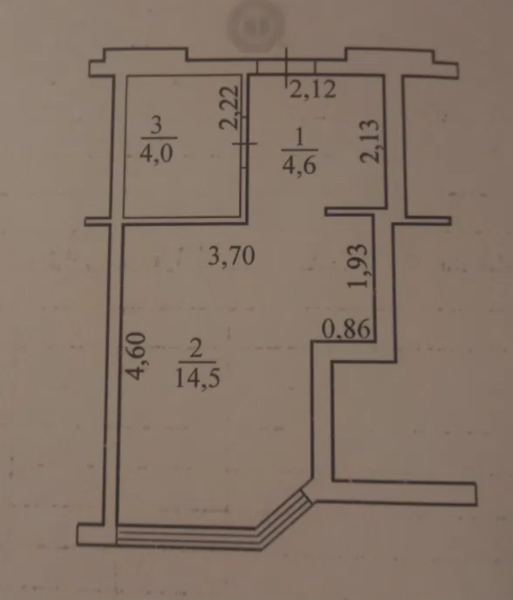Квартира на ул. Вильямса Академика, 23 м², 19 000$ — FAKTOR