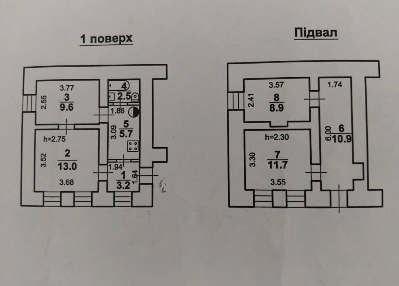 Квартира на ул. Разумовская, 66 м², 20 000$ — FAKTOR