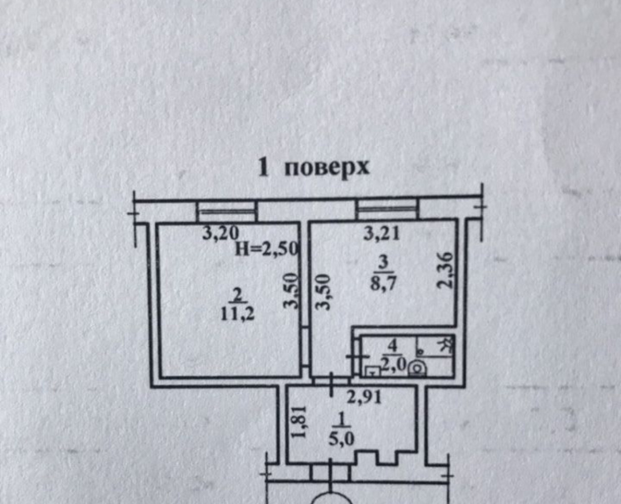 1-комнатные, 28 м²