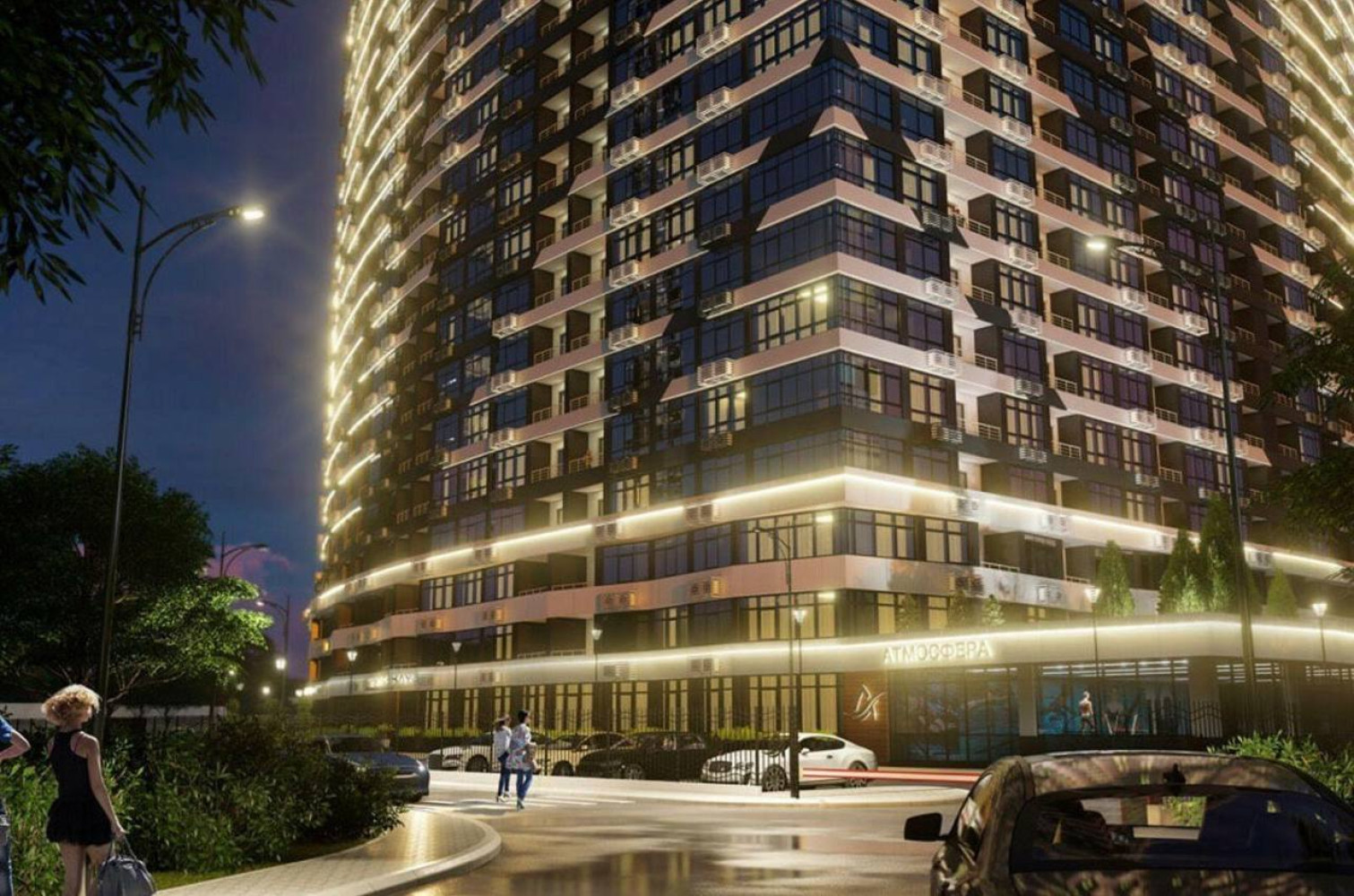2-комнатные, 52 м²